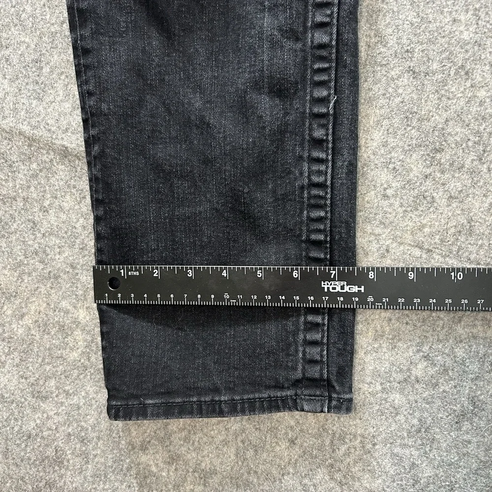 True Religion Gino Slim No Flap Jeans 40x33 Body Rinse Black Streetwear Edgy